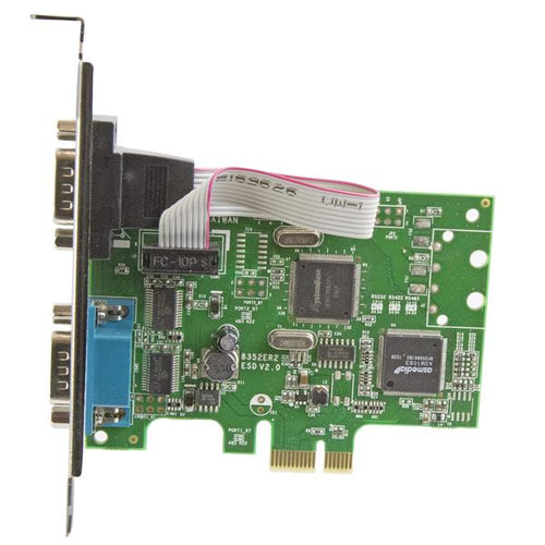 StarTech.com 2-Port PCI Express Serial Card with 16C1050 UART - RS232 StarTech.com 2-Port PCI Express Serial Card with 16C1050 UART - RS232